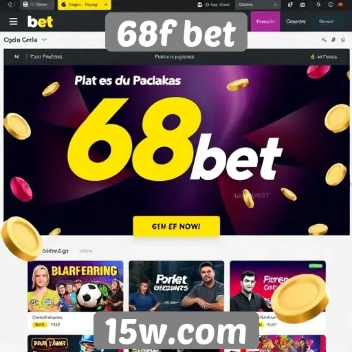Promoções e bônus disponíveis no site 68f bet